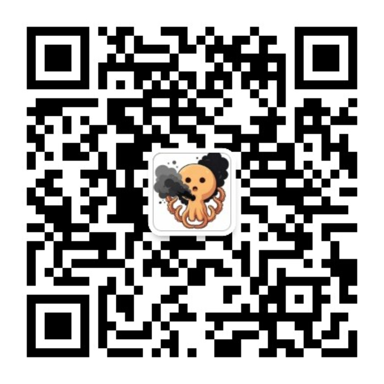 喷墨八爪鱼微信公众号二维码